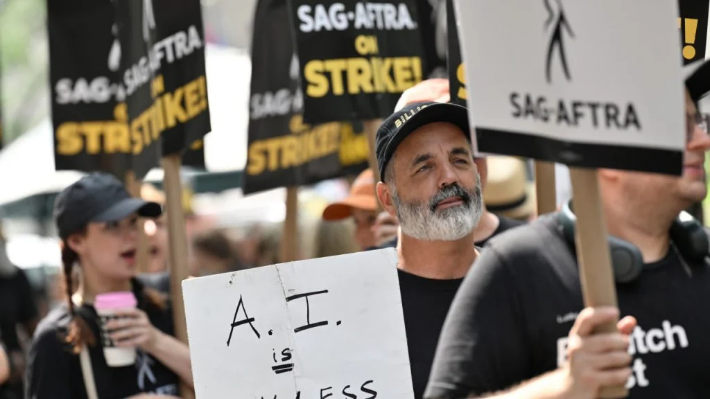 Visual for this record: A crew union ratified AI displacement protections in 2024
