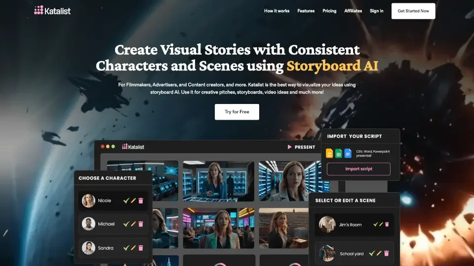 Visual for this record: A script-to-storyboard startup now sells mostly to ad teams