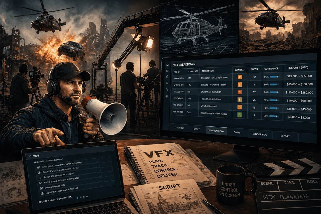 Visual for this record: A VFX vendor's rights deal is not the same as a released film