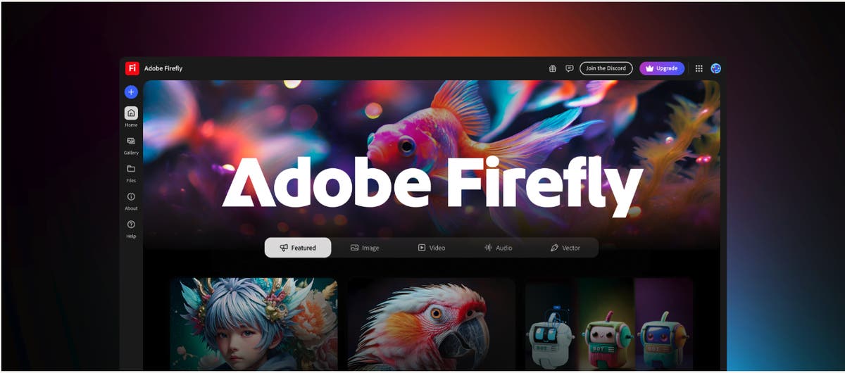Adobe Firefly video generation interface